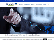 Tablet Screenshot of itwinners.com